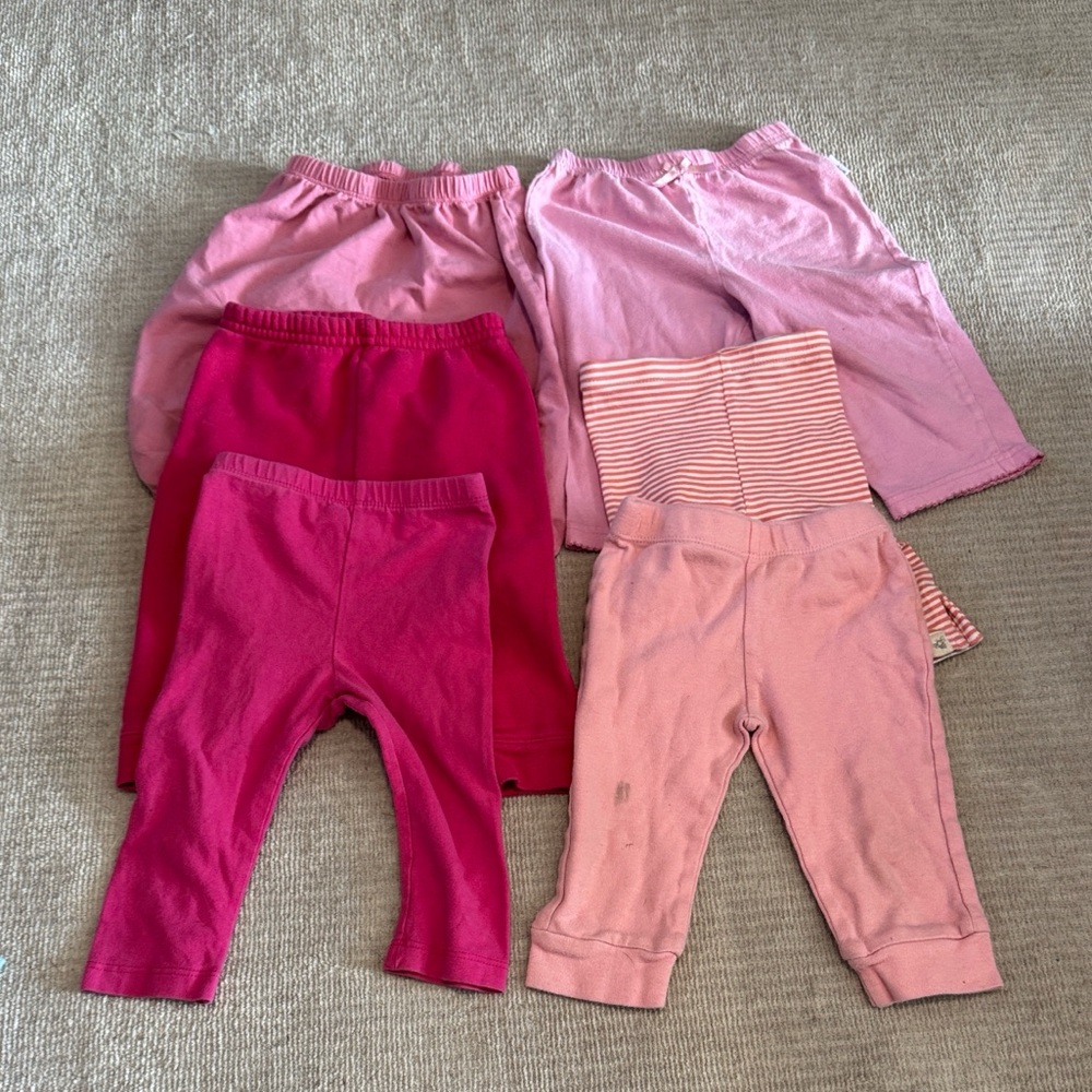 Pink Baby Leggings Set